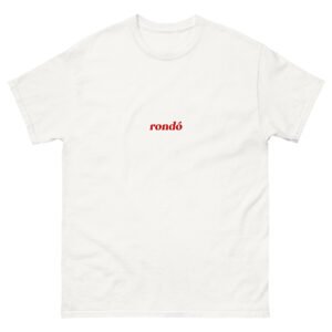 Camiseta Rondó con logo rojo